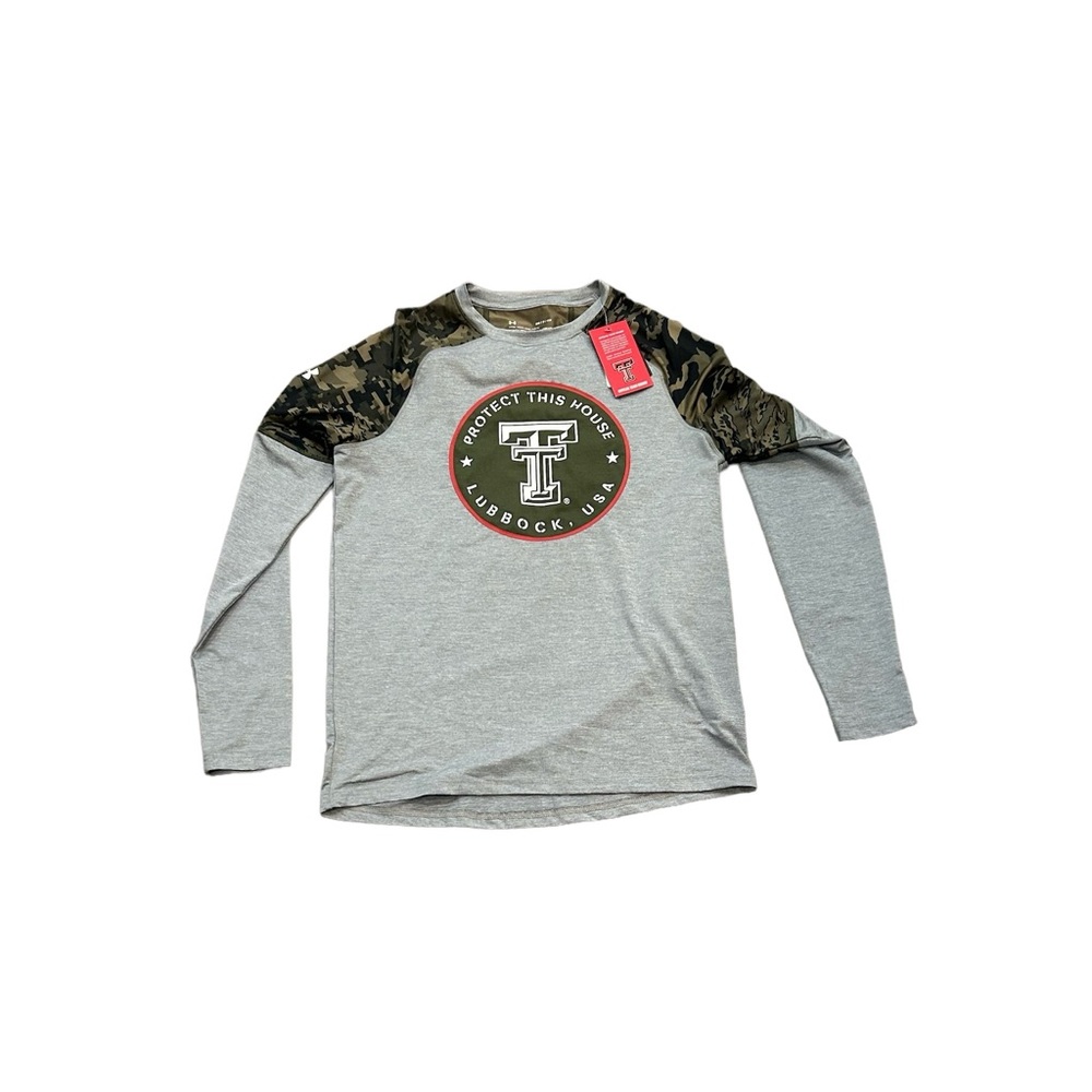 Texas Tech Red Raiders Under‎ Armour Men’s Freedom Long Sleeve Shirt Small